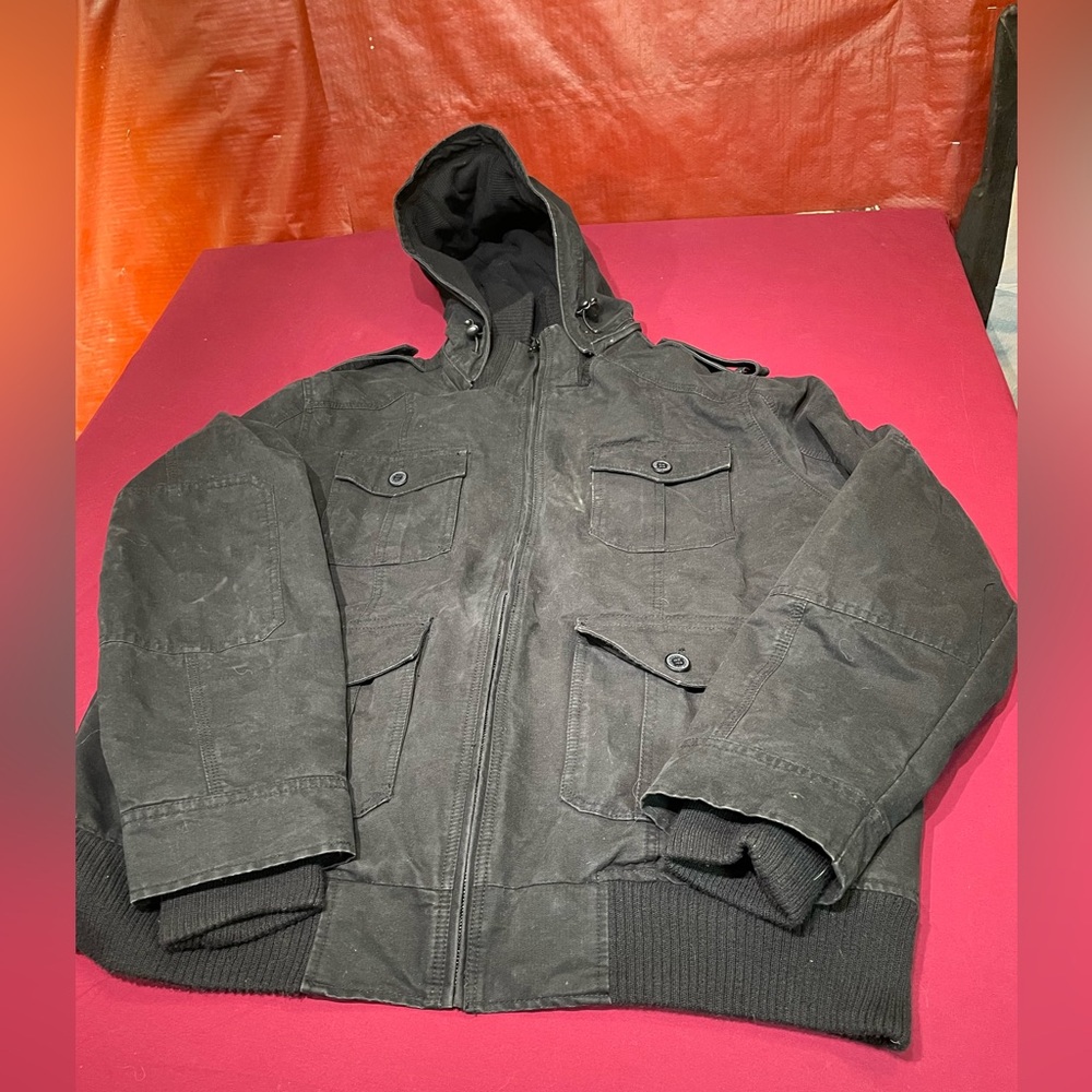 Levi's Black Military Field Jacket
